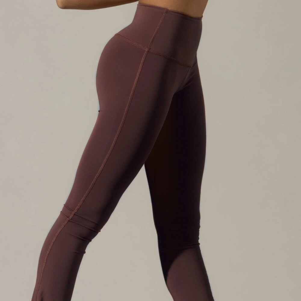 Tiger Friday Retro Flare Leggings - Cocoa - XS